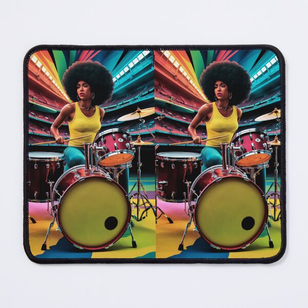 Item preview, Slay Queens - Drummer Queen  designed and sold by CanvasCarousel.