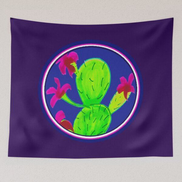 Item preview, Cactus with Pink Flowers designed and sold by kel72.