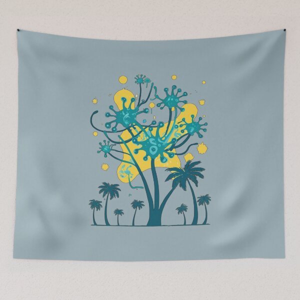 Item preview, NeuroSunshine Palm Neuron Harmony Art designed and sold by Zakrytos ★★★★★.