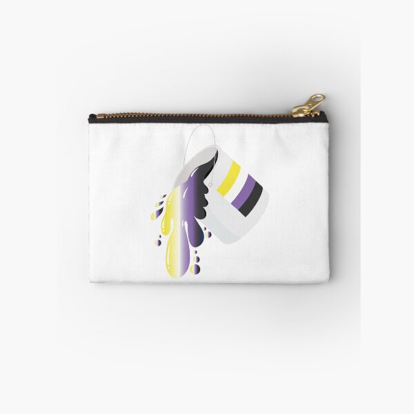 Item preview, Nonbinary Pride Overflow – Paint Can Art designed and sold by Rainbowtree8.