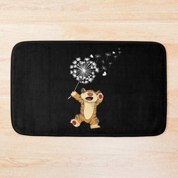 Item preview, Cute Tiger Lover Kids Dandelion Flower Baby Tiger designed and sold by DSWShirts.
