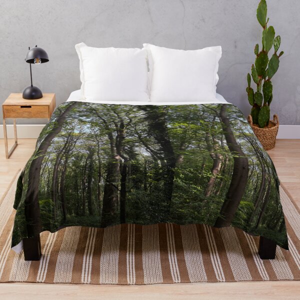 Item preview, long tall green trees designed and sold by Colourful Wonderful.