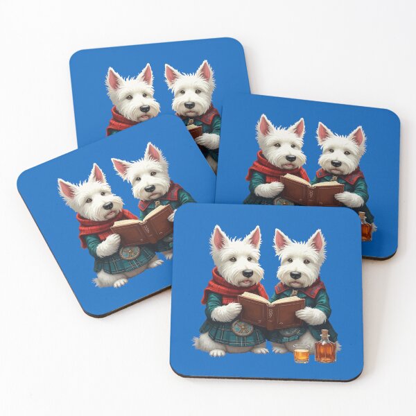 Item preview, West Highland Terriers Burns Poetry Book And Whisky designed and sold by taiche.