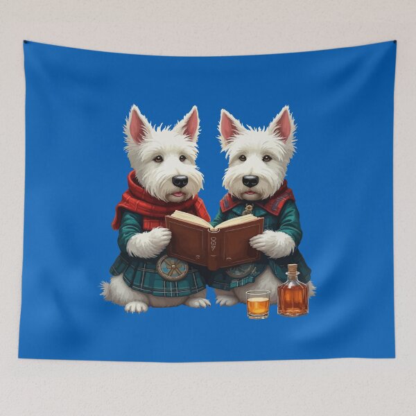 Item preview, West Highland Terriers Burns Poetry Book And Whisky designed and sold by taiche.