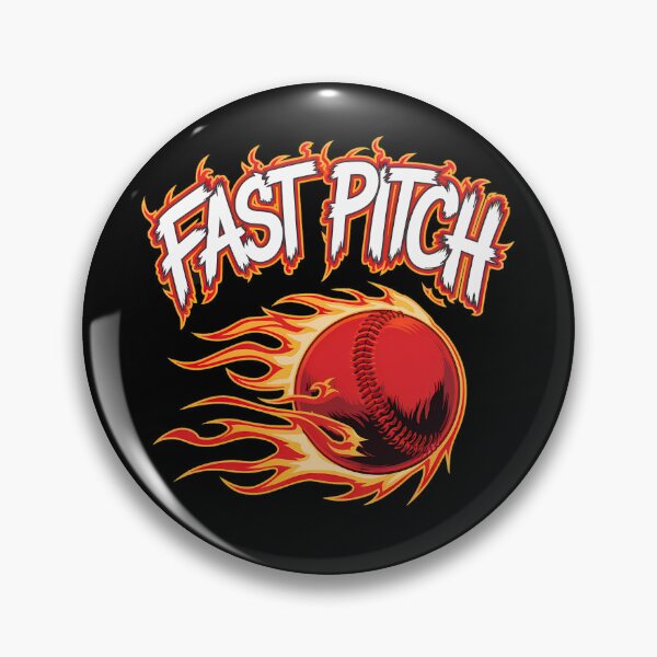 Item preview, Fast Pitch – Flaming Softball Power Throw designed and sold by Taans-Creation.