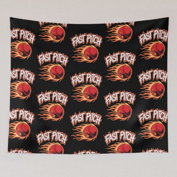 Item preview, Fast Pitch – Flaming Softball Power Throw designed and sold by Taans-Creation.
