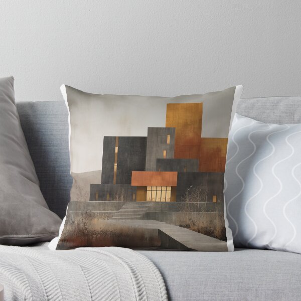 Item preview, Abstract brutalism inspired landscape designed and sold by dariadov.