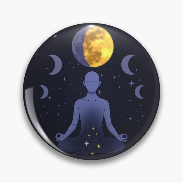 Item preview, Lunar Lotus – Waxing Gibbous (Refine & Prepare) designed and sold by Iskren Krastev.