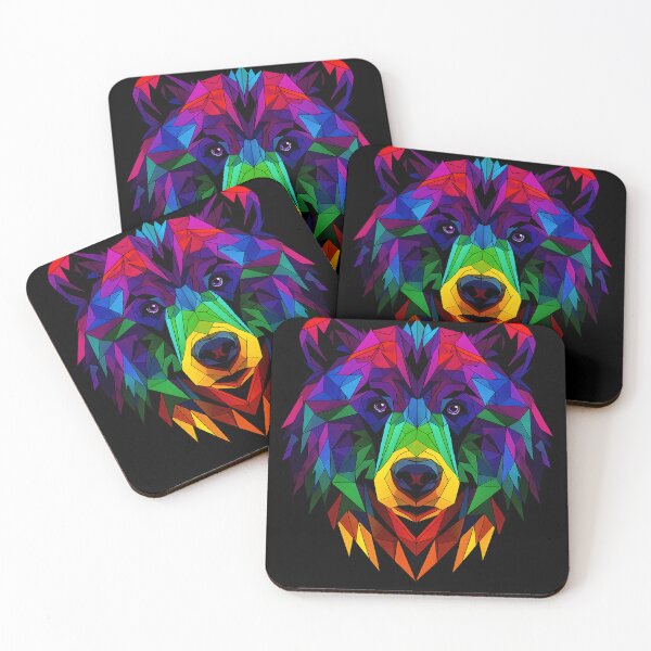 Item preview, Copy of Geometric Bear Face - Bold and Modern Wildlife Art Illustration designed and sold by WarFX Designs.