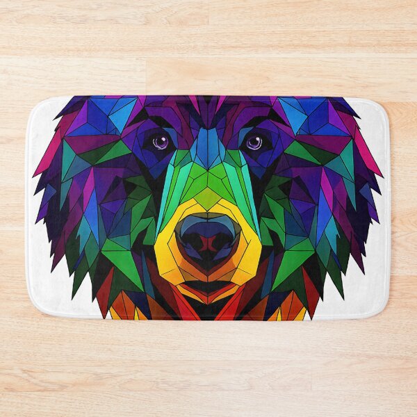 Item preview, Copy of Geometric Bear Face - Bold and Modern Wildlife Art Illustration designed and sold by WarFX Designs.
