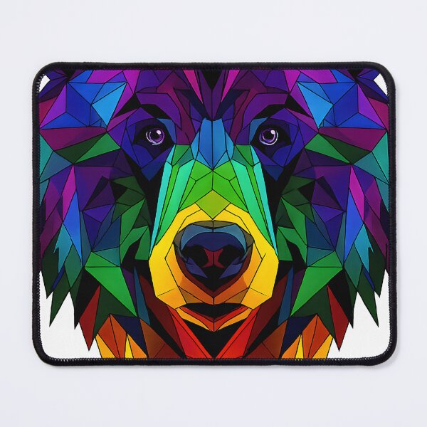Item preview, Copy of Geometric Bear Face - Bold and Modern Wildlife Art Illustration designed and sold by WarFX Designs.