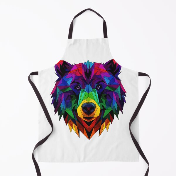 Item preview, Copy of Geometric Bear Face - Bold and Modern Wildlife Art Illustration designed and sold by WarFX Designs.