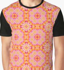patterns abstract floral flowers seamless colorful repeat pattern Graphic T-Shirt