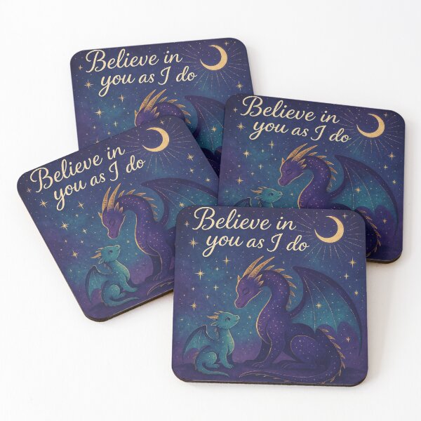 Item preview, Believe--baby dragon  designed and sold by NeverAlone369.