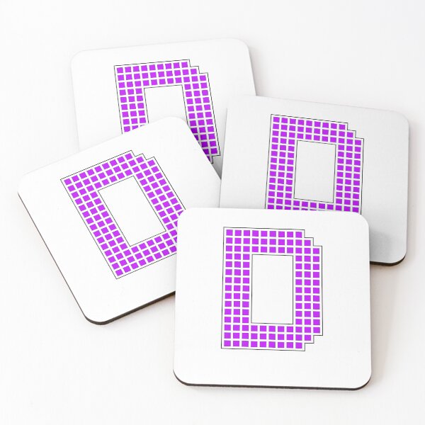Item preview, Uppercase D - Purple Pixel Block Character designed and sold by PixelGlyphs.