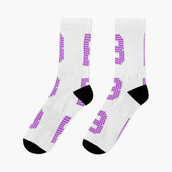 Item preview, Uppercase B - Purple Pixel Block Character designed and sold by PixelGlyphs.
