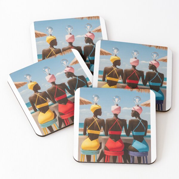 Item preview, Surreal Art - Lightbulb Women designed and sold by CanvasCarousel.