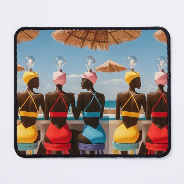 Item preview, Surreal Art - Lightbulb Women designed and sold by CanvasCarousel.