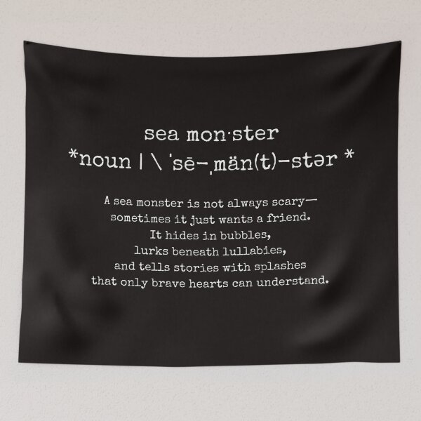 Item preview, nursery room quote quote for kids whimsical quote designed and sold by ArtbyJustis.