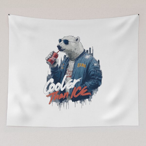Item preview, Cooler Than Ice - Stylish Polar Bear designed and sold by hamishby.