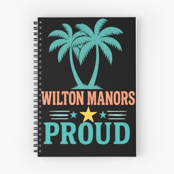 Item preview, Wilton Manors Proud Neon Palm Trees Retro Florida Design designed and sold by WarFX Designs.