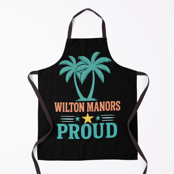 Item preview, Wilton Manors Proud Neon Palm Trees Retro Florida Design designed and sold by WarFX Designs.