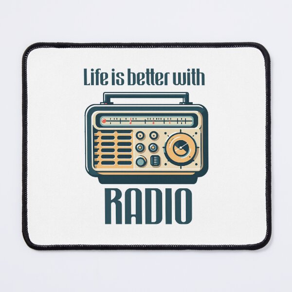 Item preview, Life is better with radio designed and sold by Scaryzz.