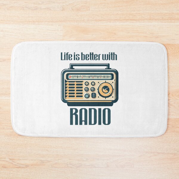 Item preview, Life is better with radio designed and sold by Scaryzz.