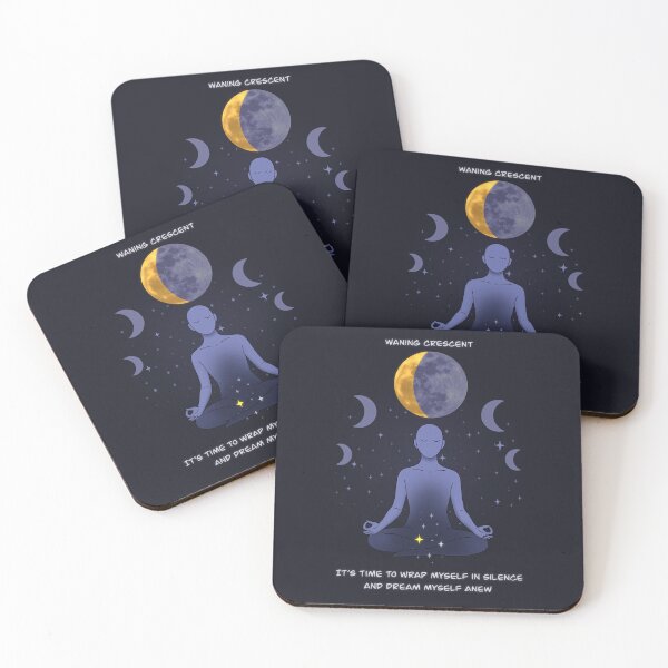 Item preview, Lunar Lotus – Waning Crescent (Rest & Renew) designed and sold by Iskren Krastev.
