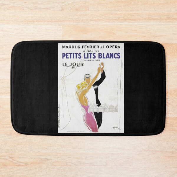 Item preview, Bal des Petits Lits Blancs Poster by Cappiello, 1934 | Vintage Paris Opera Event Art | French Charity Ball Print designed and sold by artofuniverse.