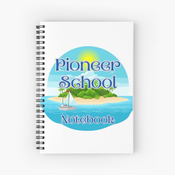 Item preview, Pioneer School Notebook designed and sold by JeffsUniqueGifts.