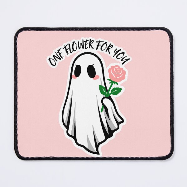 Item preview, One Flower For You Cute Ghost designed and sold by FarieArt.