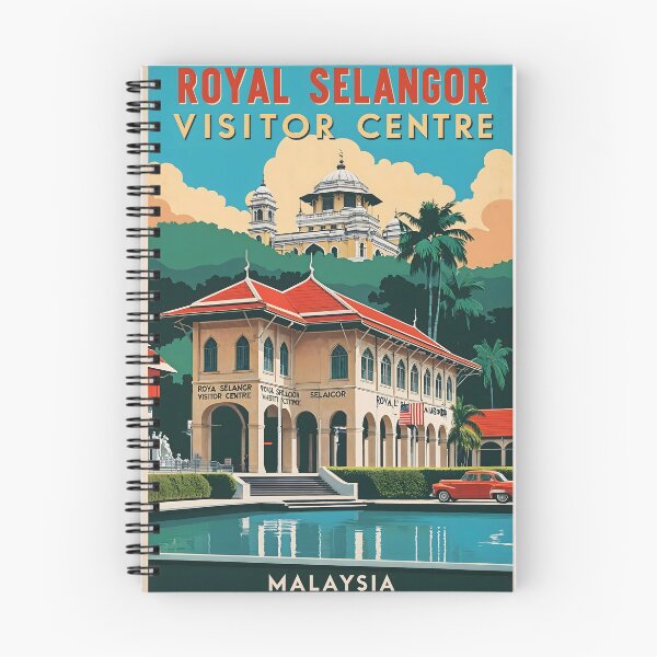 Item preview, Royal Selangor Malaysia Vintage Travel Tourism 2 designed and sold by TravelersGems.
