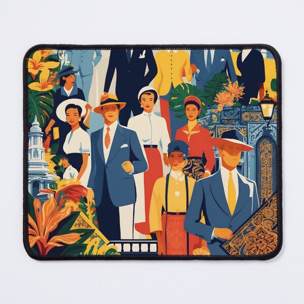 Item preview, Kuching Malaysia Vintage Travel Tourism 2 designed and sold by TravelersGems.
