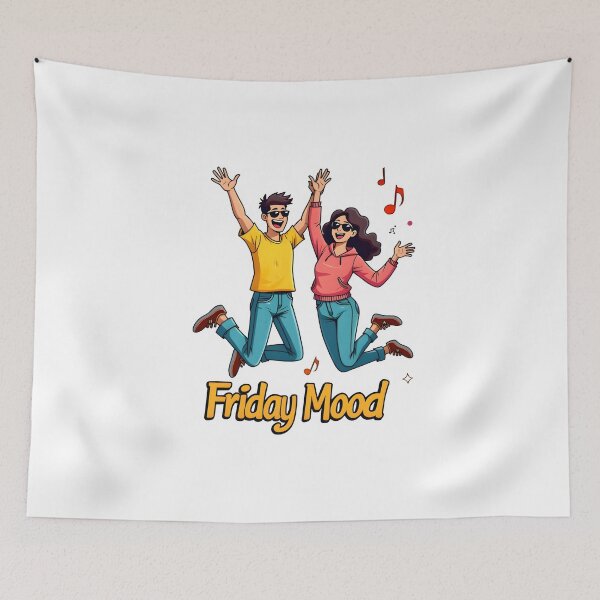 Item preview, Friday Mood | Happy Weekend Vibes designed and sold by MyFashionDreams.