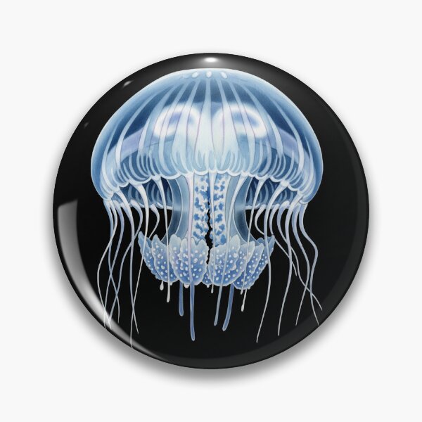 Item preview, Blue Blubber Jellyfish designed and sold by 4rtistcDrift.