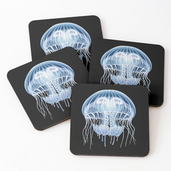 Item preview, Blue Blubber Jellyfish designed and sold by 4rtistcDrift.