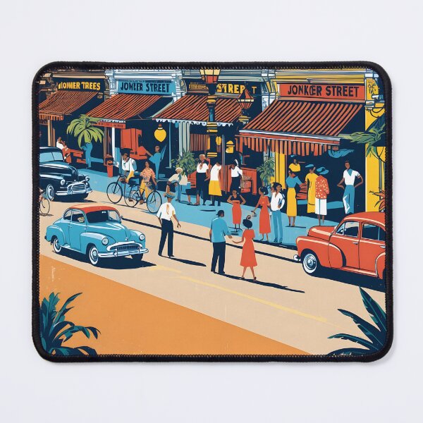 Item preview, Jonker Street Malaysia Vintage Travel Tourism 2 designed and sold by TravelersGems.