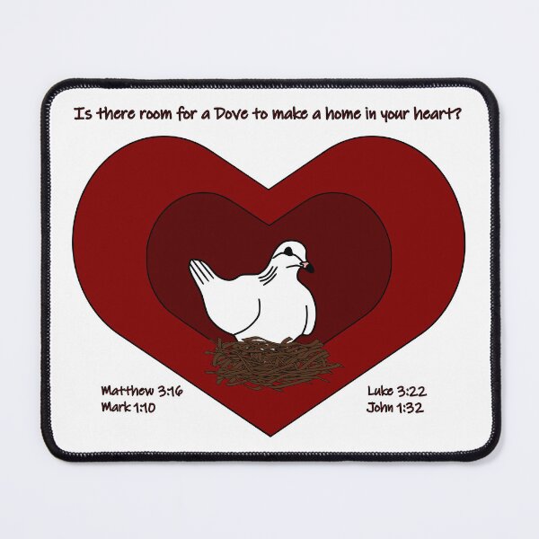 Item preview, Dove in Heart designed and sold by SavedByTs.