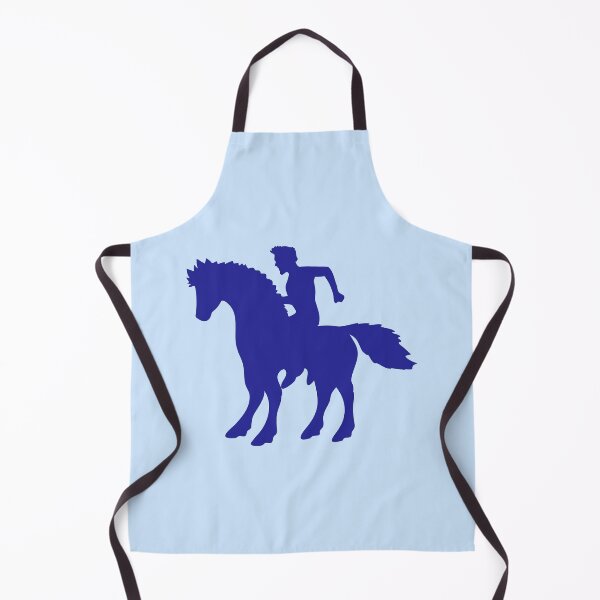 Item preview, Horse Man Silhouette Riding Boy Cool Hobby Mustang designed and sold by shirt-o-mat.