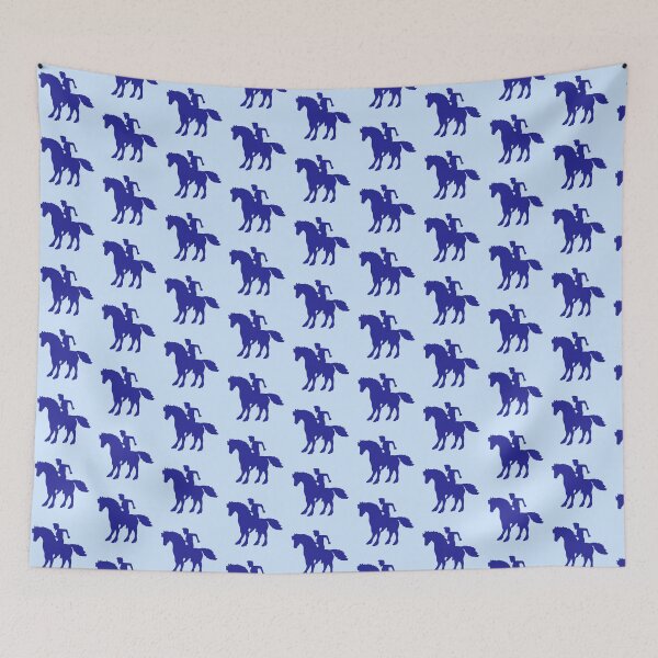 Item preview, Horse Man Silhouette Riding Boy Cool Hobby Mustang designed and sold by shirt-o-mat.