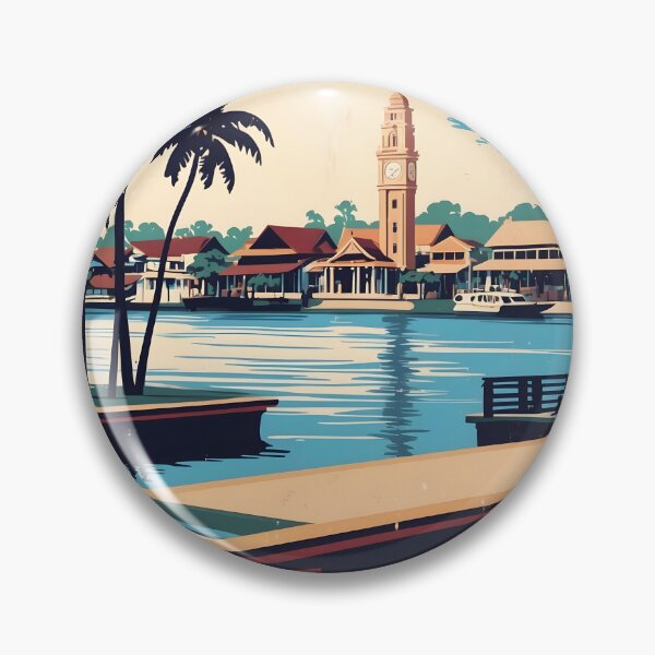 Artikelvorschau, Klang Malaysia Vintage Reisetourismus entworfen und verkauft von TravelersGems.