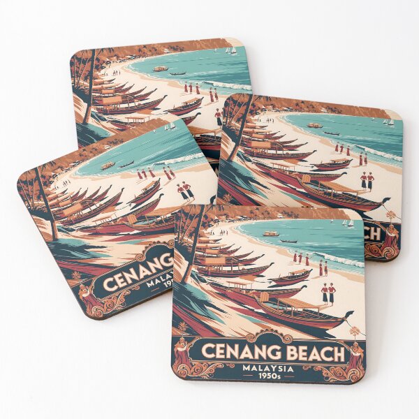 Item preview, Cenang Malaysia Vintage Travel Tourism designed and sold by TravelersGems.