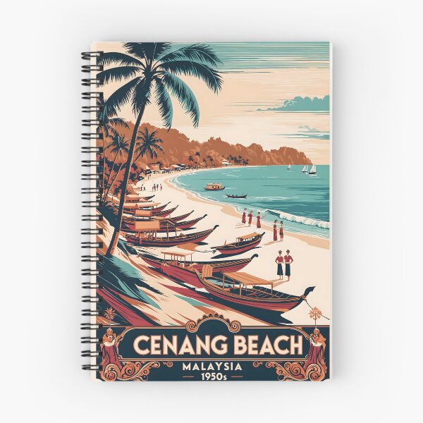 Item preview, Cenang Malaysia Vintage Travel Tourism designed and sold by TravelersGems.