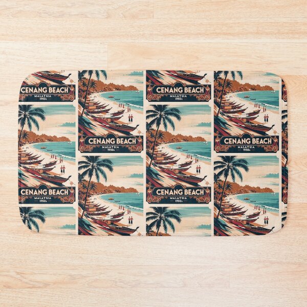 Item preview, Cenang Malaysia Vintage Travel Tourism designed and sold by TravelersGems.