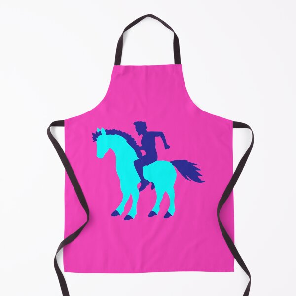 Item preview, Horse Man Silhouette Riding Boy Cool Hobby Mustang designed and sold by shirt-o-mat.