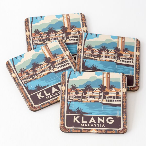 Artikelvorschau, Klang Malaysia Vintage Reisetourismus 2 entworfen und verkauft von TravelersGems.
