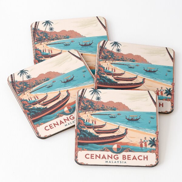 Item preview, Cenang Malaysia Vintage Travel Tourism designed and sold by TravelersGems.