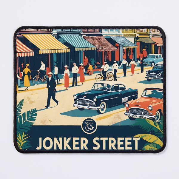 Item preview, Jonker Street Malaysia Vintage Travel Tourism 2 designed and sold by TravelersGems.
