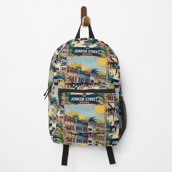 Item preview, Jonker Street Malaysia Vintage Travel Tourism 2 designed and sold by TravelersGems.